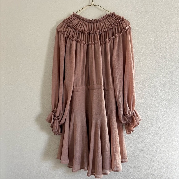 Vici Elegant Mauve Dress - Picture 5 of 7